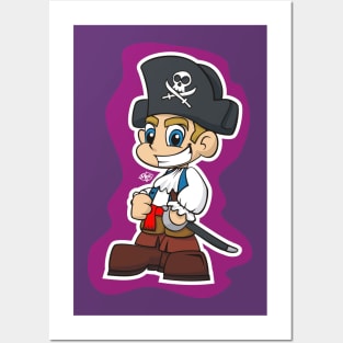 Little Pirate Posters and Art